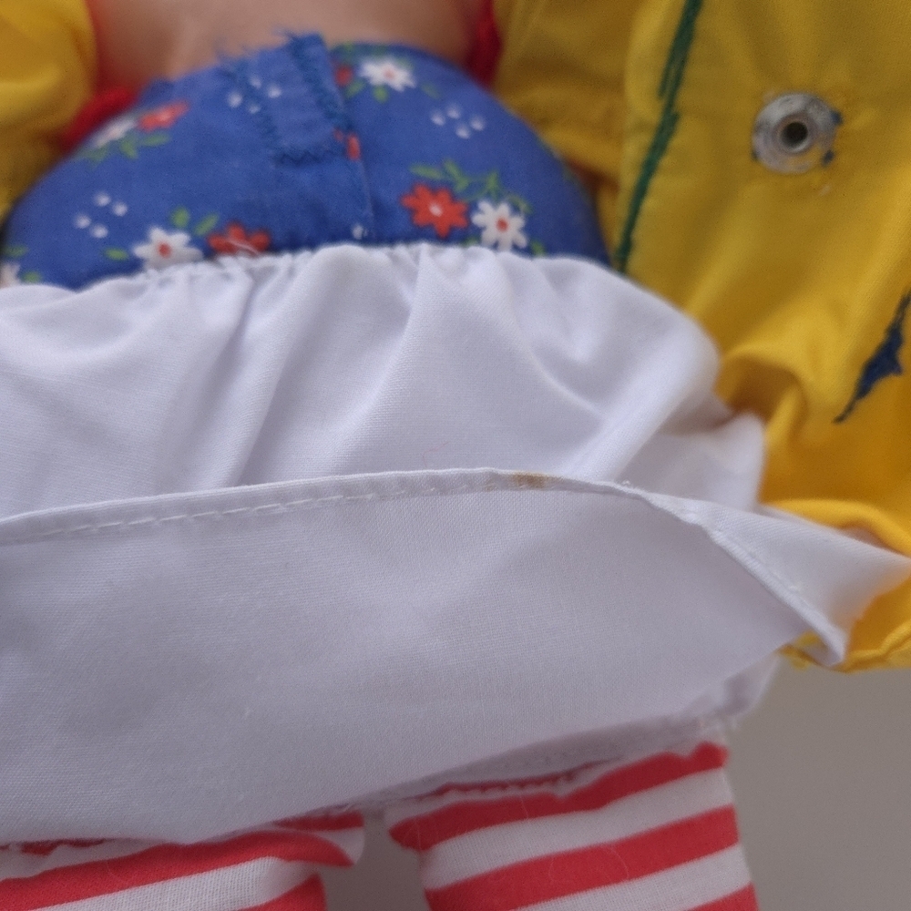 Vintage Playskool Raggedy Ann Dress Me Plush Doll 1991 - Picture 11 of 11